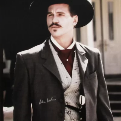 Val Kilmer 16X20 aláírt fotó (Tombstone – Halott város)