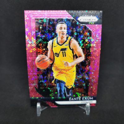 2018-19 Panini Prizm Prizms Fast Break Pink #163 Dante Exum /50 kosaras kártya