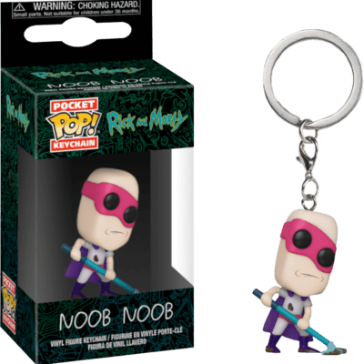 Rick & Morty Noob Noob Funko Pocket Pop! kulcstartó
