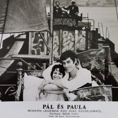 Pál és Paula vitrinkép 18x24 (VINTAGE filmfotó)