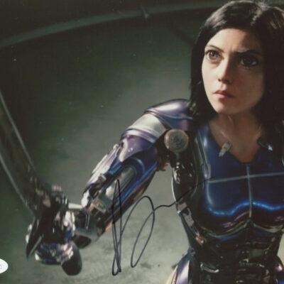 Rosa Salazar 8X10 aláírt fotó (Alita)