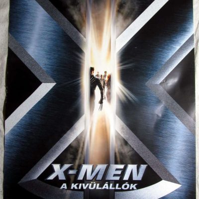 X-Men – A kívülállók eredeti magyar filmplakát 2000 (B1 - 100x70 cm)