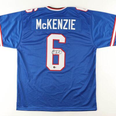 Isaiah McKenzie aláírt CUSTOM focimez (Bills)