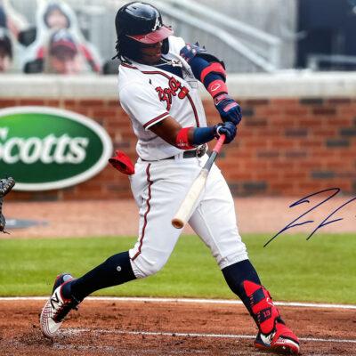 Ronald Acuna Jr. 16X20 aláírt fotó (Braves)