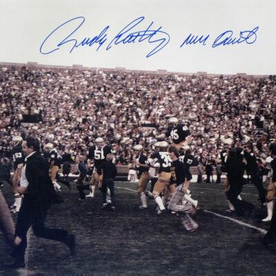 Rudy Ruettiger 16X20 aláírt fotó (Fighting Irish)