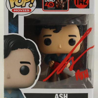 The Evil Dead 40 Bruce Campbell aláírt #1142 Ash Funko Pop! figura