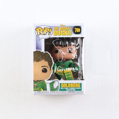 The Mighty Ducks Shaun Weiss aláírt #789 Goldberg Funko Pop! figura
