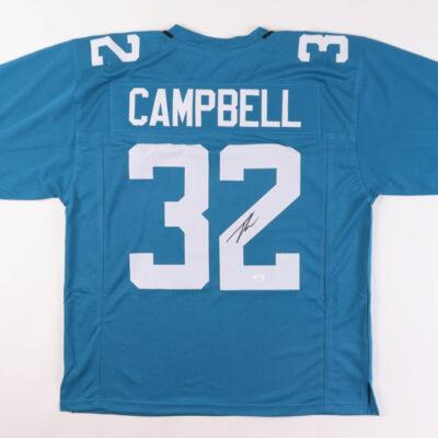 Tyson Campbell aláírt CUSTOM focimez (Jaguars)