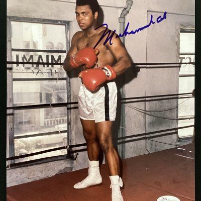 Muhammad Ali 8X10 aláírt fotó