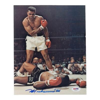 Muhammad Ali 8X10 aláírt fotó (Sonny Liston)
