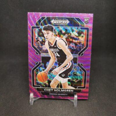 2022-23 Panini Prizm Draft Picks Prizms Purple Wave #51 Chet Holmgren RC kosaras kártya
