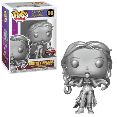 Britney Spears Slave 4 U Platinum 9 cm #98 Funko Pop! figura