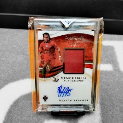2019-20 Immaculate Collection Memorabilia Autographs #35 Renato Sanches /99 focis kártya