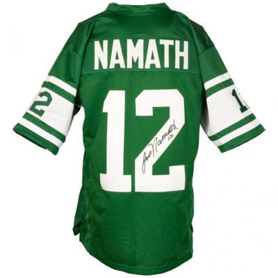 Joe Namath aláírt CUSTOM focimez (New York Jets)