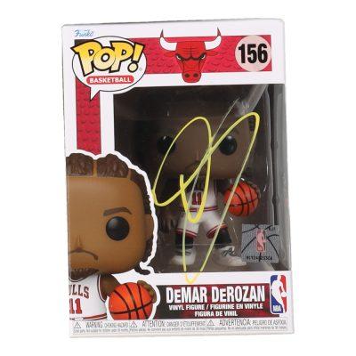 DeMar DeRozan aláírt #156 NBA Chicago Bulls Funko Pop! figura