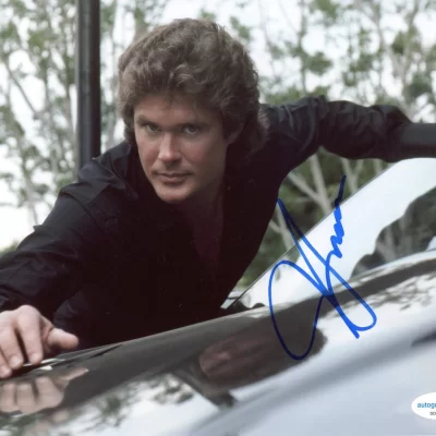 David Hasselhoff 8X10 aláírt fotó (Knight Rider)