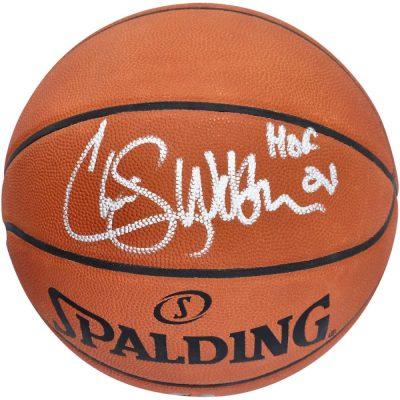 Chris Webber aláírt kosárlabda "HOF 21" (Sacramento Kings)