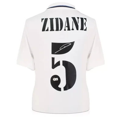 Zinedine Zidane aláírt focimez (Real Madrid)