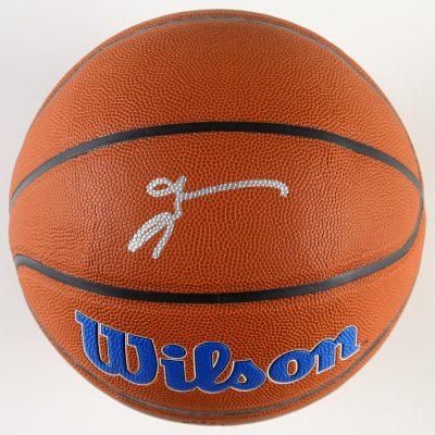 Allen Iverson aláírt kosárlabda Wilson 76ers logo (Philadelphia 76ers)