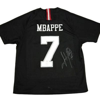 Kylian Mbappé aláírt focimez (PSG Paris Saint-Germain)
