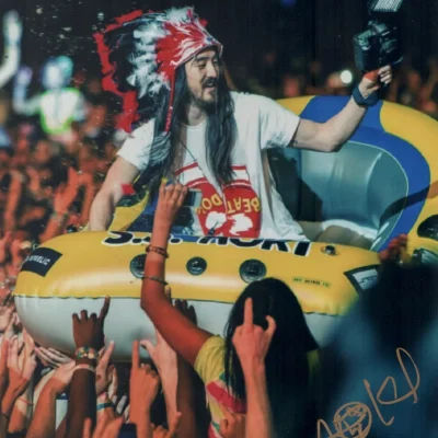 Steve Aoki 8X10 aláírt fotó