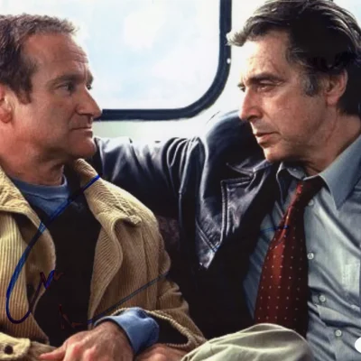 Álmatlanság Robin Williams 8X10 aláírt fotó