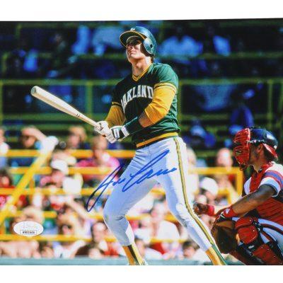 Jose Canseco 8X10 aláírt fotó MLB (Oakland Athletics)