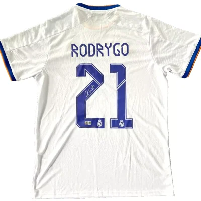 Rodrygo aláírt focimez Adidas (Real Madrid)