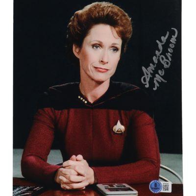 Star Trek Az új nemzedék Amanda McBroom 8X10 aláírt fotó