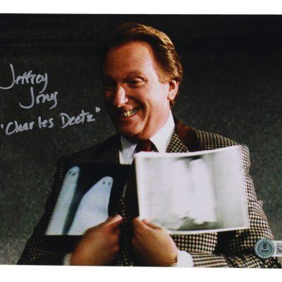 Beetlejuice Jeffrey Jones 8X10 aláírt fotó
