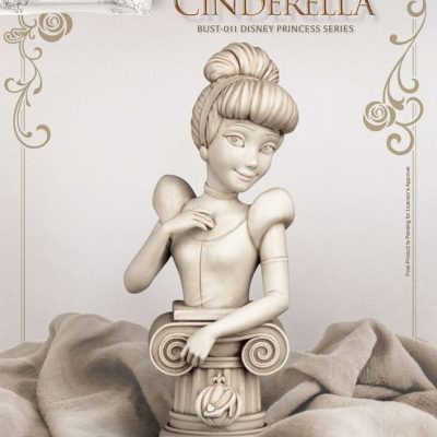 Disney Princess Series PVC Bust Cindarella 15 cm