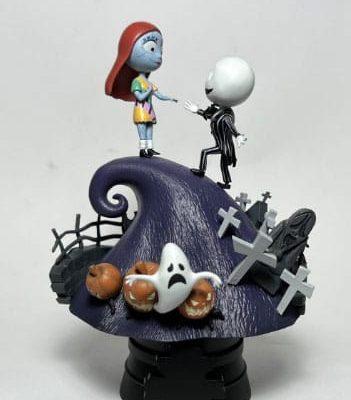 Nightmare before Christmas D-Stage PVC Diorama Jack & Sally 15 cm