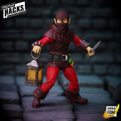 Vitruvian H.A.C.K.S. Akciófigura Halfling Scout Dwynn Dellos
