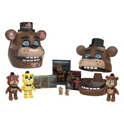 Five Nights at Freddy's Akciófigura Freddy Alive Head Bundle