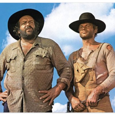 Bud Spencer & Terence Hill Tin Sign Blue Sky 20 x 30 cm
