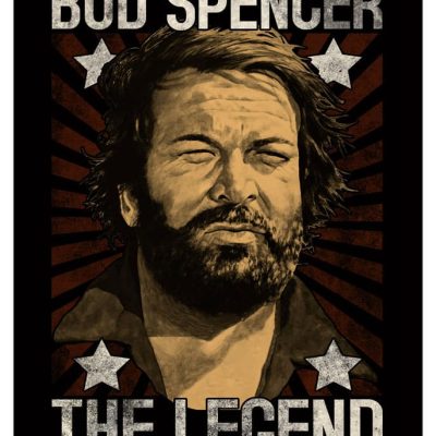 Bud Spencer Tin Sign The Legend 30 x 40 cm