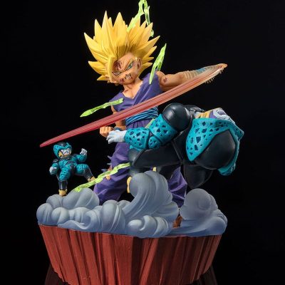 Dragon Ball FiguartsZERO Extra Battle PVC Szobor Marshall Super Saiyan 2 Son Gohan -Anger Exploding Into Power- 20 cm