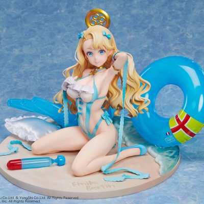 Azur Lane PVC Szobor 1/4 Emile Bertin swimsuit costume Côte d'Azur 21 cm
