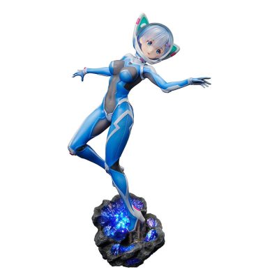 Re:Zero Starting Life in Another World PVC Szobor 1/7 Rem A×A SF Space Suit 26 cm