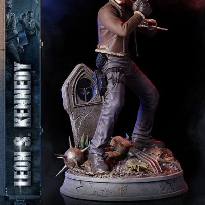 Resident Evil Premium Szobor Leon Kennedy 50 cm