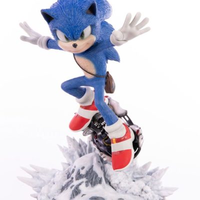Sonic the Hedgehog 2 Szobor Sonic Mountain Chase 34 cm