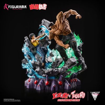 Yu Yu Hakusho Elite Exclusive Szobor 1/6 Yusuke vs Toguro 59 cm