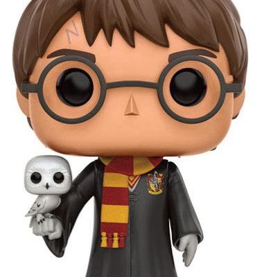 Harry Potter POP! Movies Vinyl Figura Harry with Hedwig 9 cm
