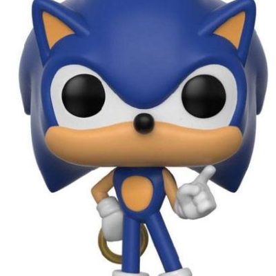 Sonic The Hedgehog POP! Games Vinyl Figura Sonic (Ring) 9 cm