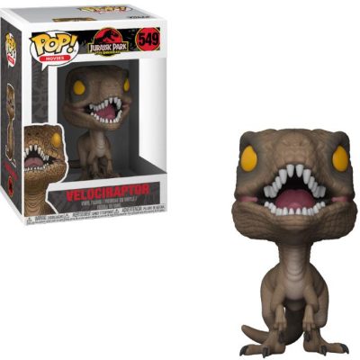 Jurassic Park POP! Movies Vinyl Figura Velociraptor 9 cm