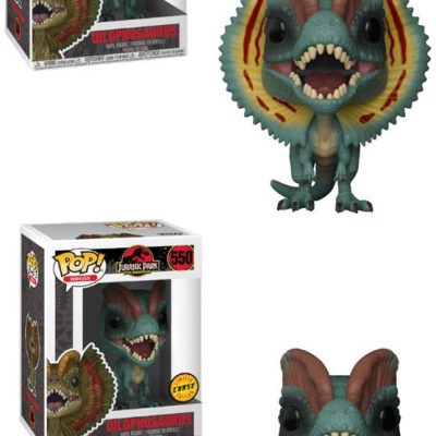 Jurassic Park POP! Movies Vinyl Figura 9 cm Dilophosaurus Assortment (6)