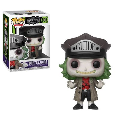 Beetlejuice POP! Horror Vinyl Figura Beetlejuice Guide Hat 9 cm
