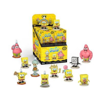 SpongeBob SquarePants Mini Figura 25th Anniversary 5 cm Display (12)