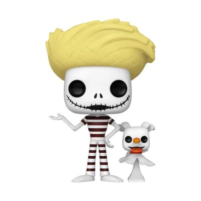 Nightmare before Christmas POP! Disney Vinyl Figura Jack w/Zero(Beach) 9 cm