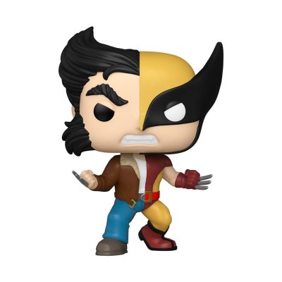 Marvel POP! Vinyl Figura Split- Wolverine/Logan 9 cm